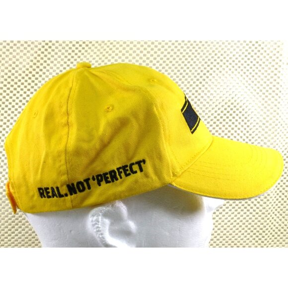 Al Capone Cigars "My Way" Yellow Baseball Cap Real Not Perfect Design - Picture 2 of 6